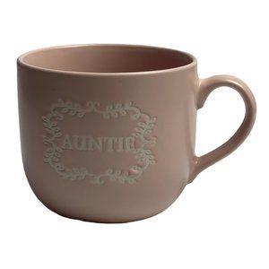 SHABBY CHIC 16 fl. oz. Pink "Auntie" Coffee / Tea Mug Style# TT4345-SC - NEW